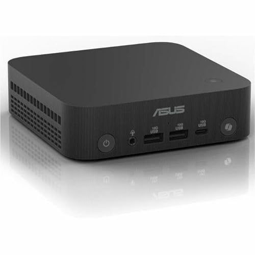 ASUS ExpertCenter PN54 Full System Copilot+ PC with AMD Ryzen AI 7 350 Processor, 16GB DDR5 RAM, 1TB NVME SSD, WiFi 7 & BT 5.4, Win 11 Pro Next Gen, Voice Command, Toolless Chassis Access, VESA Mount