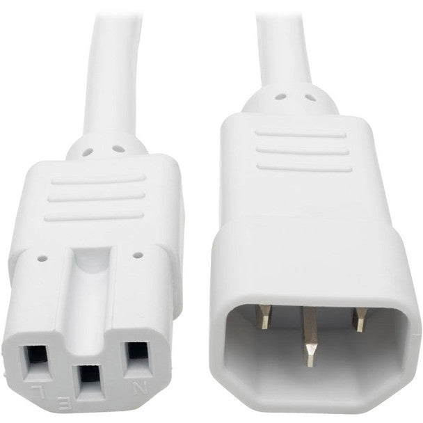 Tripp Lite 6ft Heavy Duty Power Cord C14 C15 White (P018006AWH)