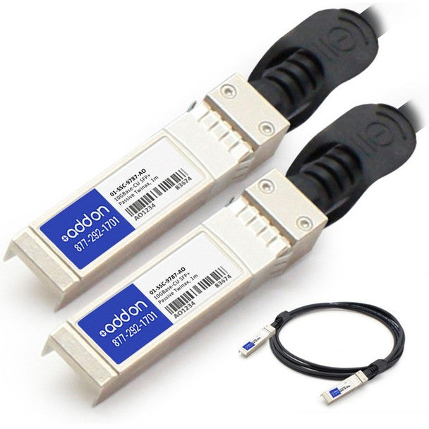 AddOn Sonicwall 01-SSC-9787 Compatible 1 X 10GBase-CU SFP+ Direct Attach Cable