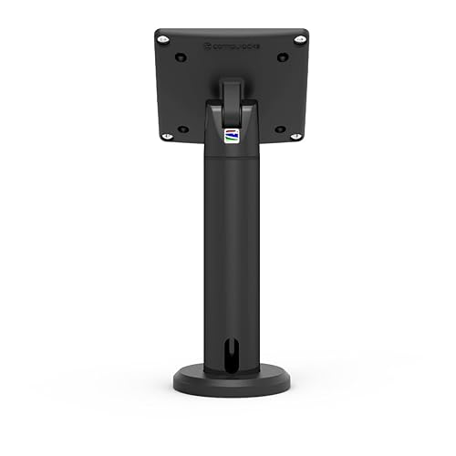 Maclocks TCDP01 Rise Vesa Mount Pole Stand with Cable Management, 7.87 Inch / 20 Centimeters Height (Black)
