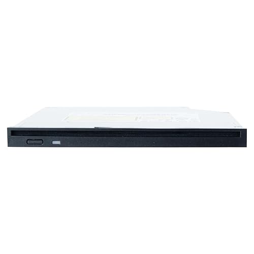 SilverStone Technology Slim 9.5mm Slot Loading DVD-R/W Disk Drive with Physical Eject Button, Includes Both 9.5mm and 12.7mm Front Bezels SOD04 Sod04b Dvd W/ Eject Button