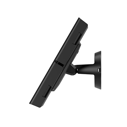 Compulocks Galaxy Tab S9+/S9FE+/S10FE+ Apex Enclosure Bow Tilting Wall Mount Black Black Galaxy Tab S9+/S9FE+/S10FE+