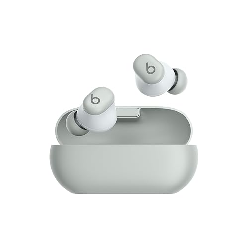 Beats Solo Buds — Wireless Bluetooth Earbuds | 18 Hours of Battery Life | Apple & Android Compatibility | Built-in Microphone - Storm Gray
