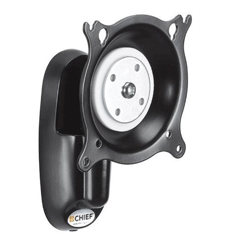 MILESTONE AV TECH - CHIEF Chief KWP110B Pivot/Tilt Wall Mount. SMALL FP WM PIVOT/PITCH BLK. 40 lb - Black