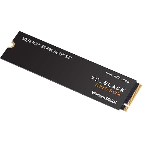 WD _BLACK SN850X 8TB NVMe PCIe 4.0 x4 M.2 Internal Gaming SSD