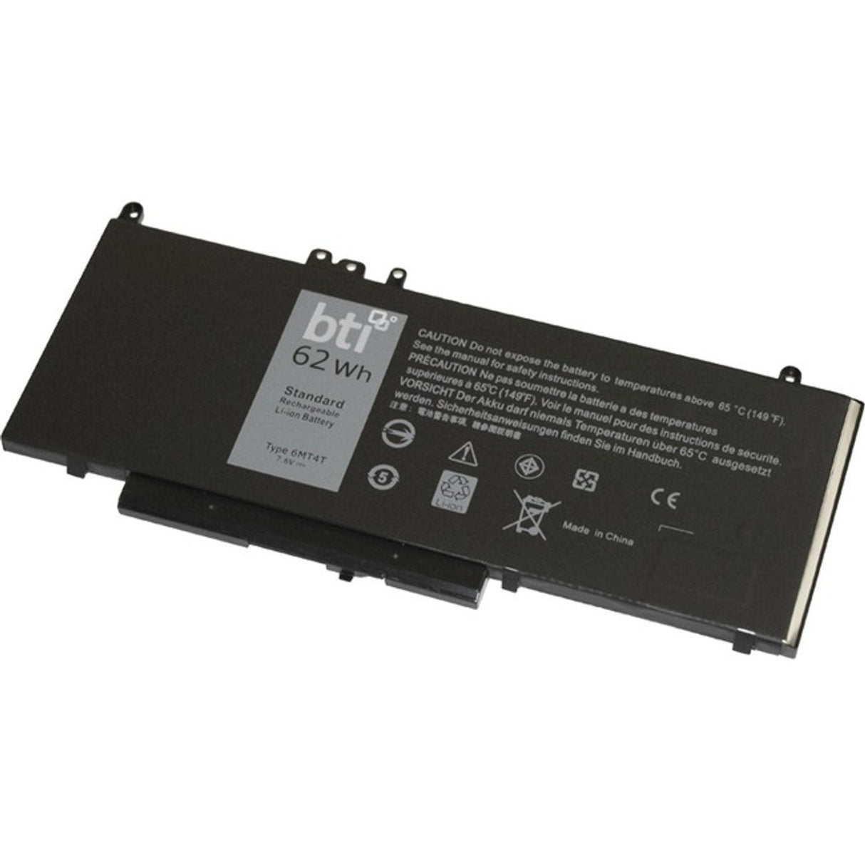 Battery Technology, Inc For Dell Latitude E5270 / E5470