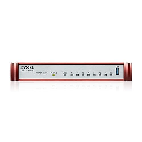 Zyxel USGFLEX100H ZyWALL High Speed Cyber Security Firewall | 1-Year UTM Security Pack | VPN | Business Class | Up to 50 Users | Nebula Cloud Option