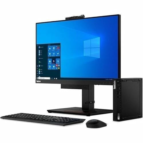 Lenovo ThinkCentre M75q Gen 2 11JN008GUX Desktop Computer - AMD Ryzen 3 PRO 5350GE - 8 GB - 256 GB SSD - Tiny - Black - AMD PRO 500 Chip - IGEL Linux - AMD Radeon Graphics DDR4 SDRAM - English Keyboar