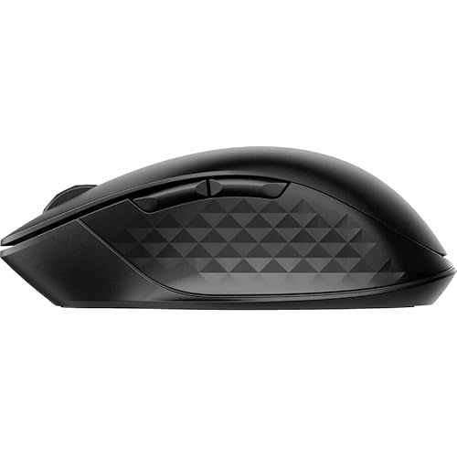 HP 435 Multi-Device Wireless Mouse (3B4Q5UT) - Wireless - 32.81 ft - Bluetooth/Radio Frequency - 2.40 GHz - USB Type A - 4000 dpi - Scroll Wheel - 5 Button(s) - 4 Programmable Button(s) - Symmetrical