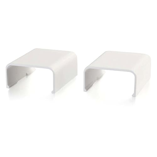 C2G/Cables to Go 16047 2 Pack Wiremold Uniduct 2900 Cover Clip - White