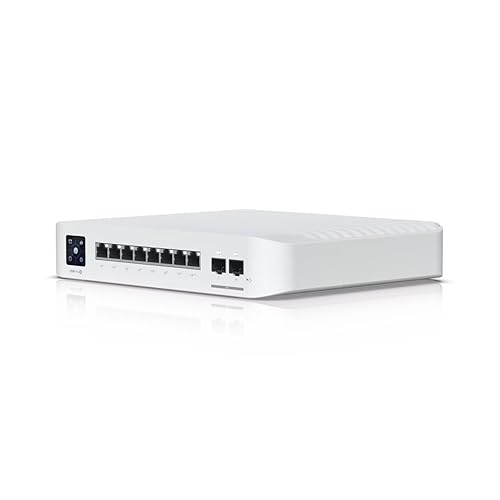 Ubiquiti Professional 8 PoE | 8-Port Managed Layer 3 Gigabit PoE Switch (USW-Pro-8-PoE)