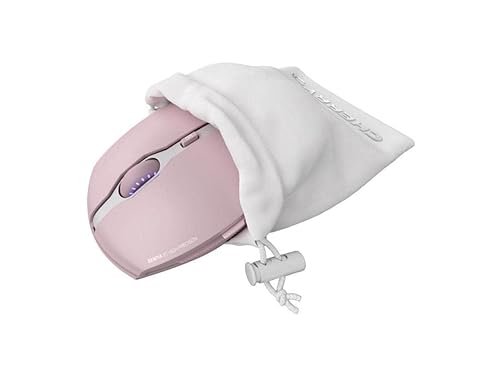 CHERRY GENTIX BT Wireless Bluetooth Mouse, Multi-Device Function for up to 3 Devices, Switchable Resolution (1000/2000 DPI), 7 Buttons and Scroll Wheel, Battery Operated, Black (Cherry Blossom)