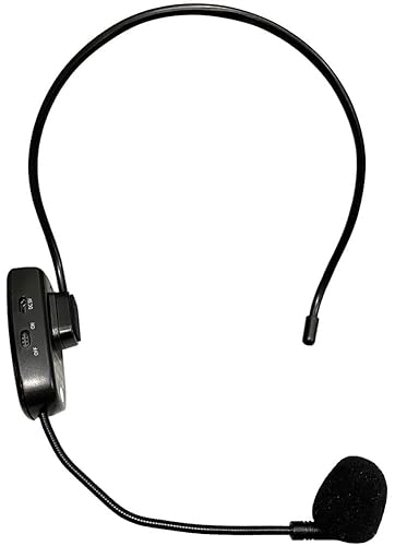 HamiltonBuhl PA-25E Amp-Up Mini Personal UHF Voice Amplifier with Wireless Microphone, 5W Speaker Driver, 649.0MHz~699.5MHz Frequency Range, Manual-Channel Connecting, Up to Approx. 150 ft