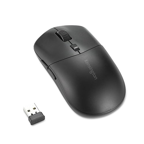 Kensington MY430 EQ Rechargeable Mouse, Multi-Device, Programmable Buttons (K75507WW)