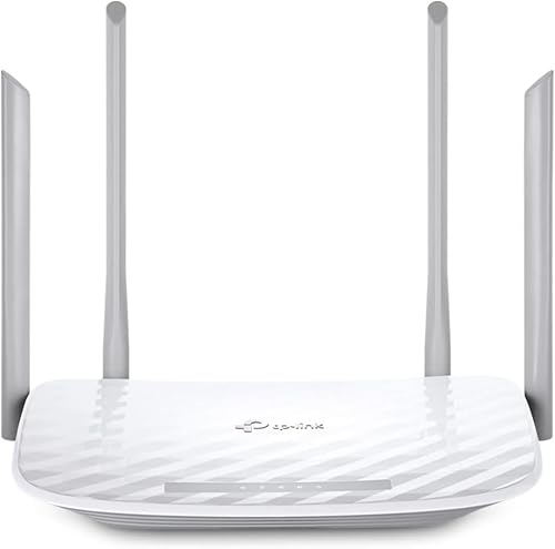 TP-Link AC1200 WiFi Router (Archer A54) - Dual Band Wireless Internet Router, 4 x 10/100 Mbps Fast Ethernet Ports, EasyMesh Compatible, Support Guest WiFi, Access Point Mode, IPv6 & Parental Controls