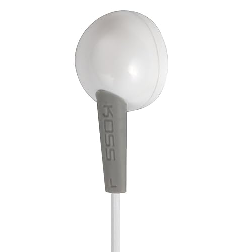 Koss Earbud KEB6 In Ear Enhanced Driver & Mic White