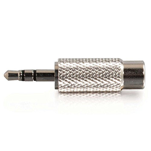 C2G 3.5MM Stereo Male To Rca Female 1/4 Inch Stereo Male to RCA Female Silver