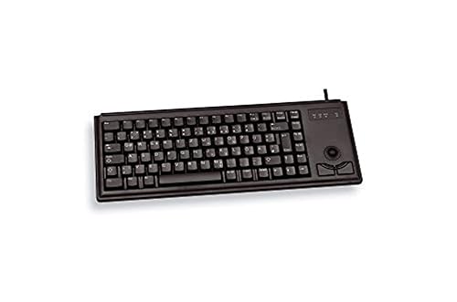 Cherry UltraSlim USB Keyboard - USB - Black