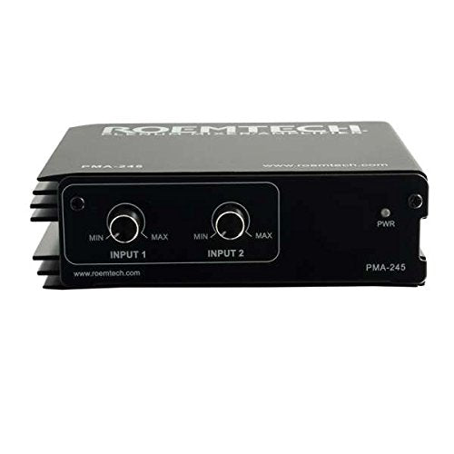 C2G 40880 8 Ohm 50W Audio Amplifier, Plenum Rated, TAA Compliant