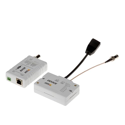 Axis Communications Kit - Media Converter - 100Mb LAN - 10Base-T, 100Base-TX - RJ-45 / BNC
