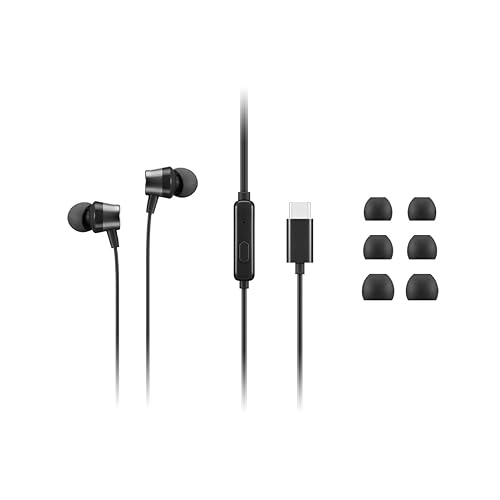 Lenovo USB-C Wired In-Ear Headphone