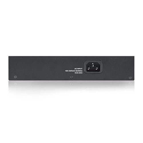 Zyxel 16-Port Gigabit Ethernet Unmanaged Switch - Fanless Design GS1100-16