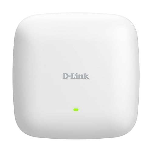 D-Link Nuclias Connect AX3000 Wi-Fi 6 Dual Band PoE Access Point Compact Design Wall Ceiling Mountable (DAP-X3060)