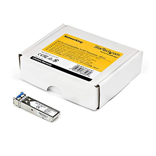 StarTech.com Extreme Networks 10051 Compatible SFP Module - 1000BASE-SX - 1GbE Multimode Fiber MMF Optic Transceiver - 1GE Gigabit Ethernet SFP - LC 550m - 850nm - DDM (10051-ST)