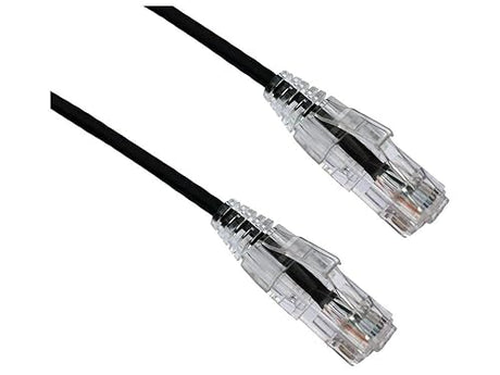 Axiom 10ft Cat6 Bendnflex Ultra-Thin Snagless Patch Cable 550mhz (Black)