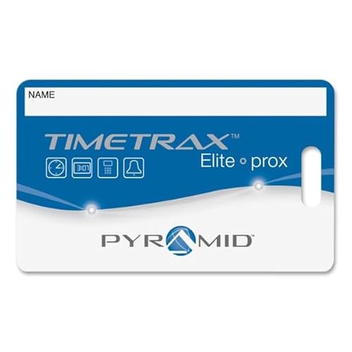 Pyramid Time Systems - Pyramid Timetrax Proximity Badge 15/Pk - 3.50 X 2.50 - 15/Pack Product Category: Office Equipment & Supplies/Id Cards