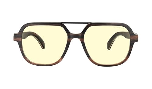 GUNNAR Humboldt Premium Blue Light Blocking Computer And Gaming Glasses Amber