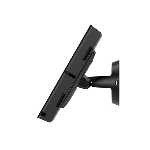 Compulocks Galaxy Tab S9, S9FE, and S10 Apex Enclosure with Bow Tilting Wall Mount, Ideal for Offices, Events, and Receptions - Black Black Galaxy Tab S11