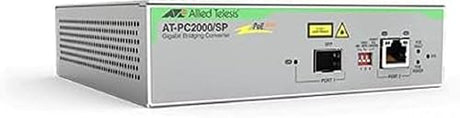 Allied Telesis - AT-PC2000/SP-960 - Allied Telesis PoE+ to SFP Switching Media Converter - Network (RJ-45) - 1x PoE+ (RJ-45) Ports - Gigabit Ethernet - 10/100/1000Base-T, 1000Base-X - 1 x Expansion