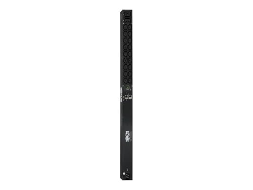 Tripp Lite PDU Monitored 3.3/3.7kW 208/230V 20A 18 C13; 2 C19 Outlets C20/L6-20P LX Interface 0URM TAA (PDUMNV20HV2LX)