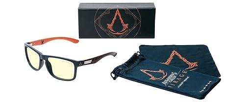 Gunnar Gaming and Computer Eyewear - Lightning Bolt 360 - Blue Light Glasses - Patented lens - Next Generation Esports Glasses, Latte/Fade, One Size