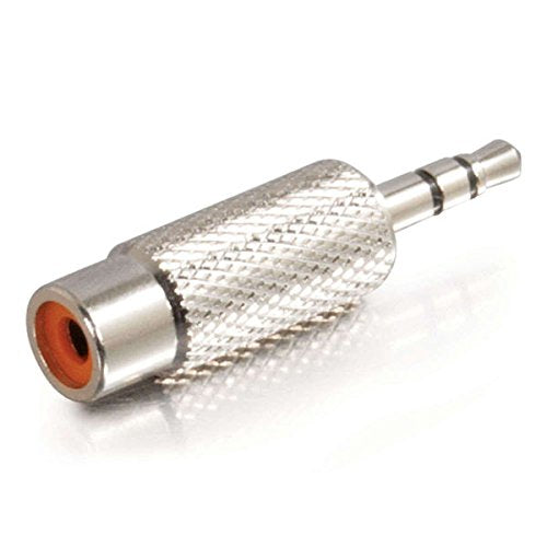 C2G 3.5MM Stereo Male To Rca Female 1/4 Inch Stereo Male to RCA Female Silver