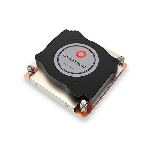 Dynatron Q7 1U Copper Vapor Chamber Heatsink with Stacked Fins for LGA 1700 Socket