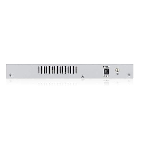 Zyxel 8-Port Gigabit Ethernet Web Managed PoE Switch with 60 Watt Budget GS1200-8HP 60W PoE+ 8 Port Smart Plus (Fanless)