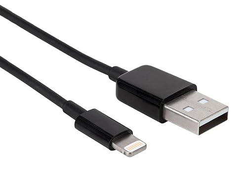 Axiom Memory Solution,Lc LGMUSBAMK03-AX Lightning to USB-A M/M Adapter Cable - Black 3ft