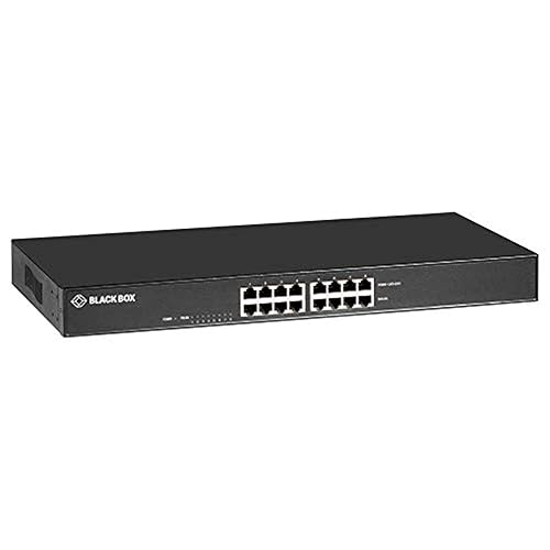 Black Box PoE Gigabit Ethernet Injector - 802.3at - 120 V AC, 230 V AC Input - 8 10/100/1000Base-T Input Port(s) - 8 10/100/1000Base-T Output Port(s)