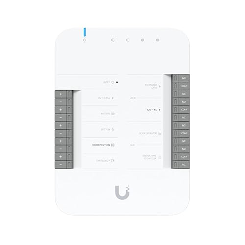 Ubiquiti UA-G2-SK UniFi G2 Single Door Secure Access Starter Kit | Access Door Hub (UA-HUB-Door), Access Reader G2 (UA-G2) and 10 pcs Access Cards (UA-Card)