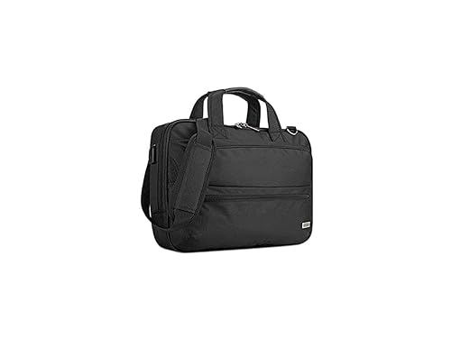 Codi For300-4 Codi Fortis Laptop Briefcase, Black Polyester Pu Pvc