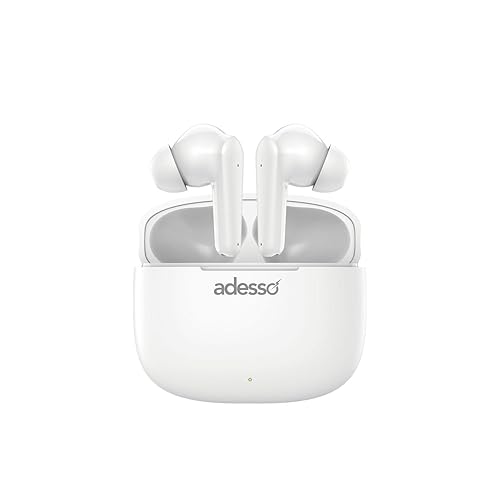 Adesso Xtream T1 in-Ear Bluetooth 5.3 Wireless Earbuds with Dual Mic, Noise Isolation, Touch Controls – 6-7 Hour Playback, Universal Compatibility