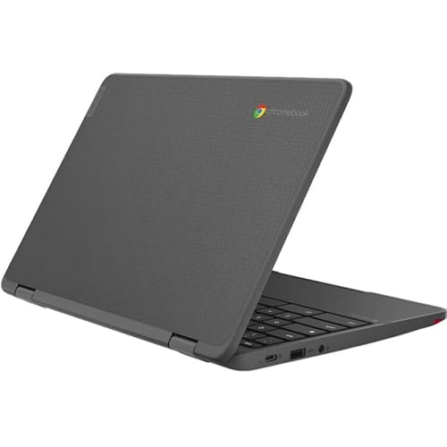 Lenovo 300e Yoga Chromebook Gen 4 82W2002NUS 11.6 Touchscreen Convertible 2 in 1 Chromebook - HD - Octa-core (ARM Cortex A76 + Cortex A55) - 8 GB - 64 GB Flash Memory - English Keyboard - Graphite Gr