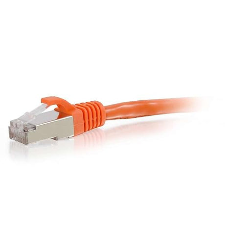 C2G 00893 Cat6 Cable - Snagless Shielded Ethernet Network Patch Cable, Orange (20 Feet, 6.09 Meters)