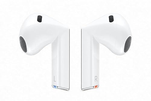 Samsung Galaxy Buds3, Wireless Bluetooth Earbuds with Adaptive Noise Control, Sweat and Water Resistance, AI Translator, Adaptive EQ - White (CAD Version & Warranty) Buds Only Buds3 White