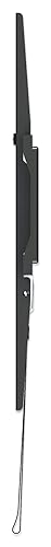 Holds One 37 to 70 Tv Up to 50 Kg (110 Lbs.), Fixed, Ultra Slim Design, Black