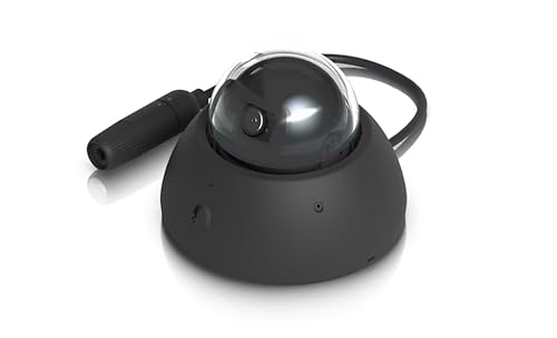 Ubiquiti AI Dome UVC-AI-Dome-B, 4K PoE Security Camera, Fixed Focal Lens, Black