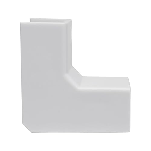 Tripp Lite Raceway Inside Corner Connector for Cable Wiring Duct 20 Pack White (N080-C25-IC-WH)