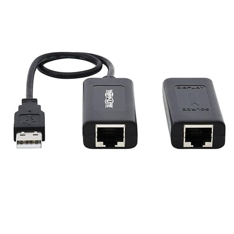 Tripp Lite USB Over Cat5/Cat6 Extender Kit 1-Port with PoC USB 2.0 164 ft. (B203-101-POC)
